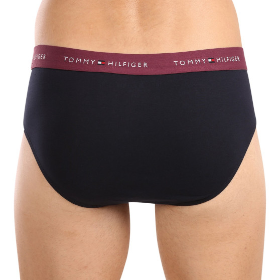 3PACK Tommy Hilfiger ανδρικό σλιπ σκούρο μπλε (UM0UM02904 0VZ)