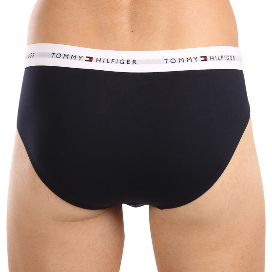 3PACK Tommy Hilfiger ανδρικό σλιπ σκούρο μπλε (UM0UM02904 0VZ)