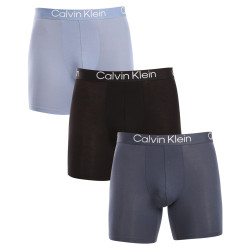 3PACK ανδρικό σορτς μποξεράκι Calvin Klein πολύχρωμο (NB3188A-PU5)