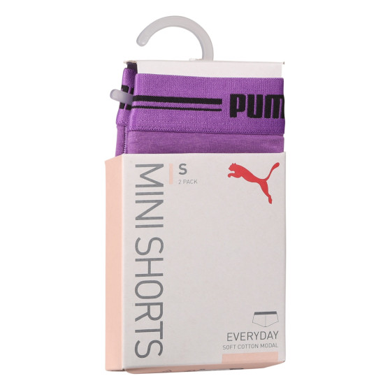 2PACK Puma γυναικεία εσώρουχα μωβ (603033001 020)