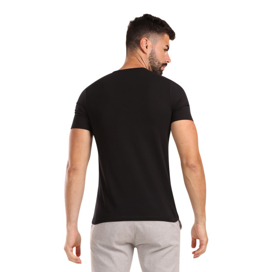 3PACK HUGO ανδρικό t-shirt μαύρο (50480088 965)