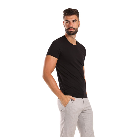 3PACK HUGO ανδρικό t-shirt μαύρο (50480088 965)