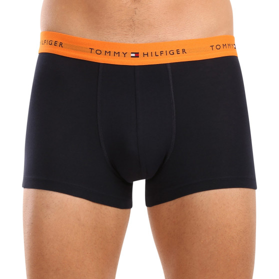 3PACK ανδρικό σορτς μποξεράκι Tommy Hilfiger σκούρο μπλε (UM0UM02763 0VH)