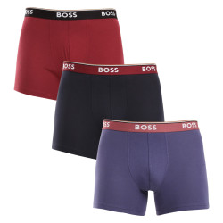 3PACK ανδρικό σορτς μποξεράκι BOSS πολύχρωμο (50517828 984)