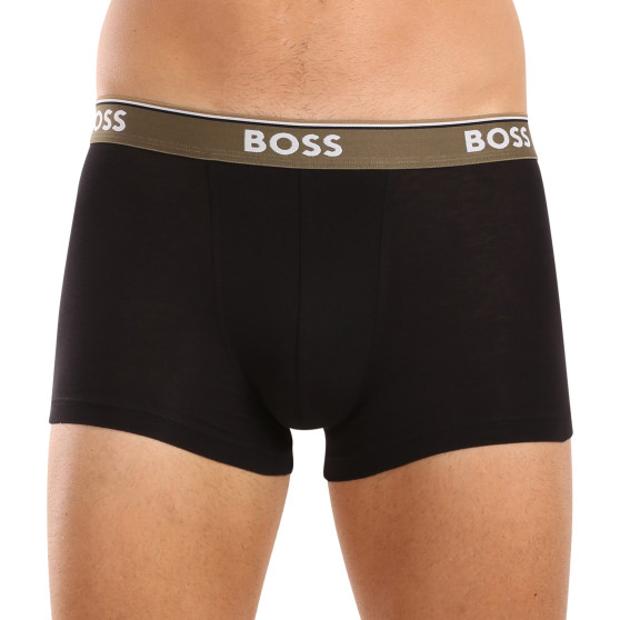 3PACK ανδρικό σορτς μποξεράκι BOSS πολύχρωμο (50517829 965)