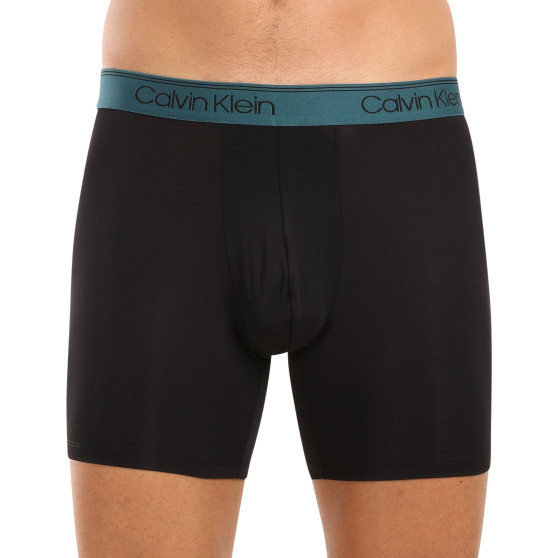 3PACK ανδρικό σορτς μποξεράκι Calvin Klein μαύρο (NB2570A-Q7E)