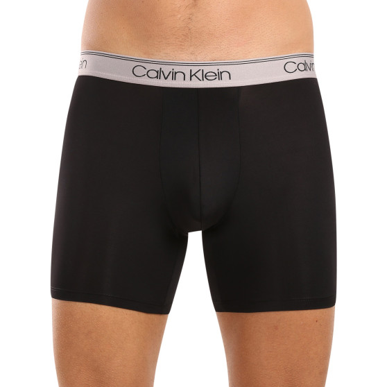 3PACK ανδρικό σορτς μποξεράκι Calvin Klein μαύρο (NB2570A-Q7E)