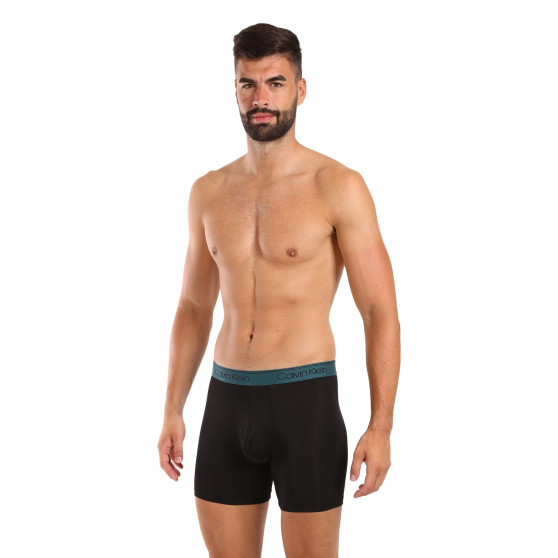 3PACK ανδρικό σορτς μποξεράκι Calvin Klein μαύρο (NB2570A-Q7E)