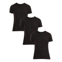 3PACK Tommy Hilfiger ανδρικό t-shirt μαύρο (UM0UM03379 0SI)