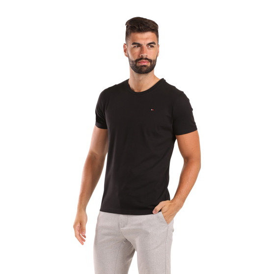 3PACK Tommy Hilfiger ανδρικό t-shirt μαύρο (UM0UM03379 0SI)