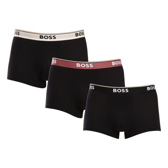 3PACK ανδρικό σορτς μποξεράκι BOSS πολύχρωμο (50517827 978)