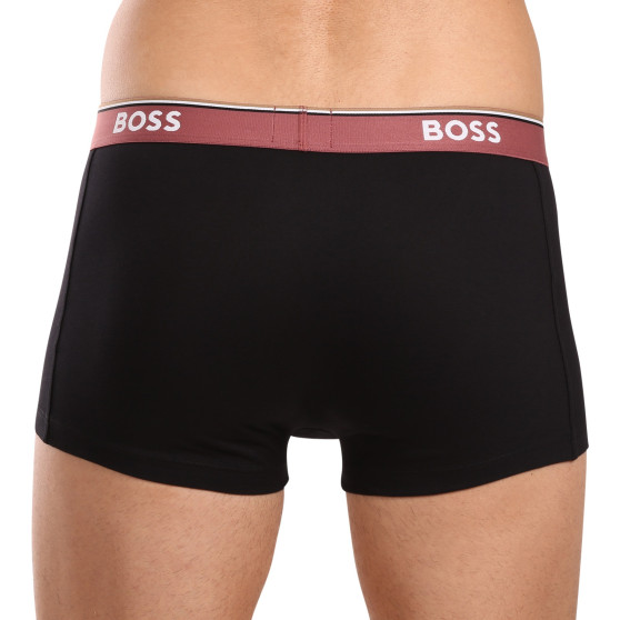 3PACK ανδρικό σορτς μποξεράκι BOSS πολύχρωμο (50517827 978)