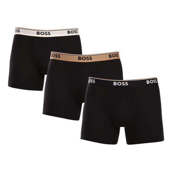 3PACK ανδρικό σορτς μποξεράκι BOSS πολύχρωμο (50517828 982)