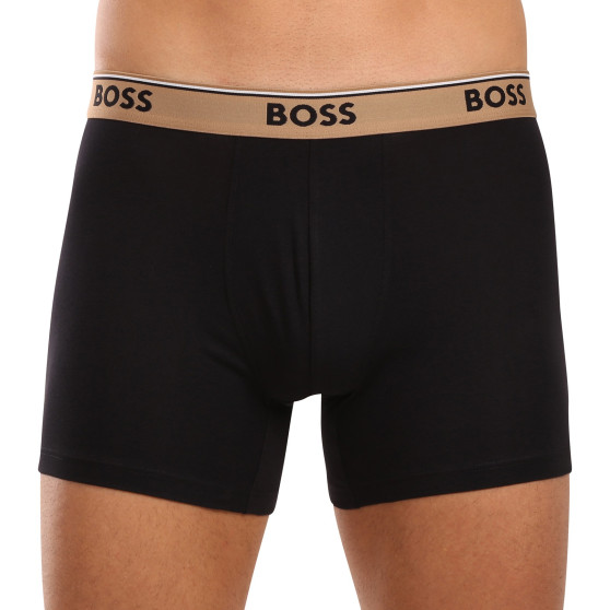 3PACK ανδρικό σορτς μποξεράκι BOSS πολύχρωμο (50517828 982)