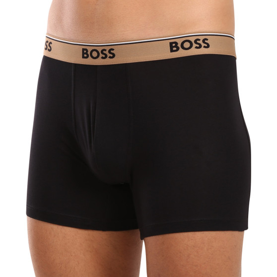 3PACK ανδρικό σορτς μποξεράκι BOSS πολύχρωμο (50517828 982)