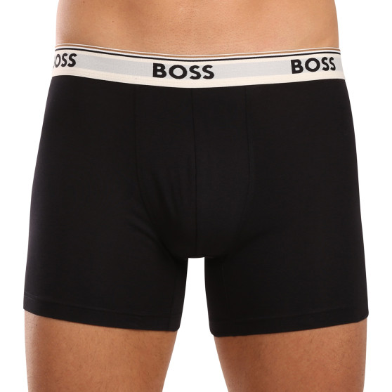 3PACK ανδρικό σορτς μποξεράκι BOSS πολύχρωμο (50517828 982)