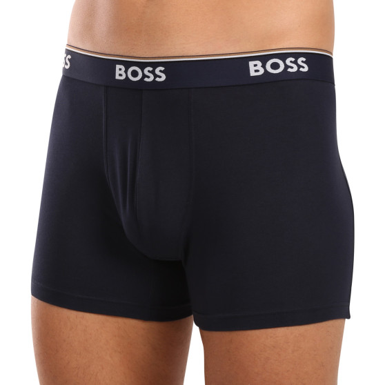 3PACK ανδρικό σορτς μποξεράκι BOSS πολύχρωμο (50514998 982)