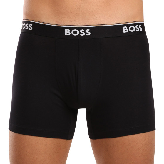 3PACK ανδρικό σορτς μποξεράκι BOSS πολύχρωμο (50517828 983)