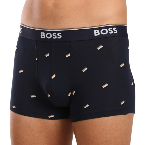 3PACK ανδρικό σορτς μποξεράκι BOSS πολύχρωμο (50517829 964)