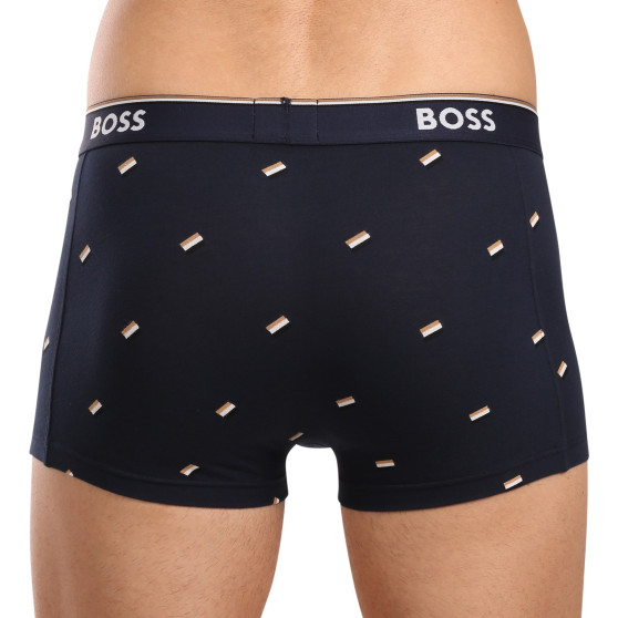 3PACK ανδρικό σορτς μποξεράκι BOSS πολύχρωμο (50517829 964)