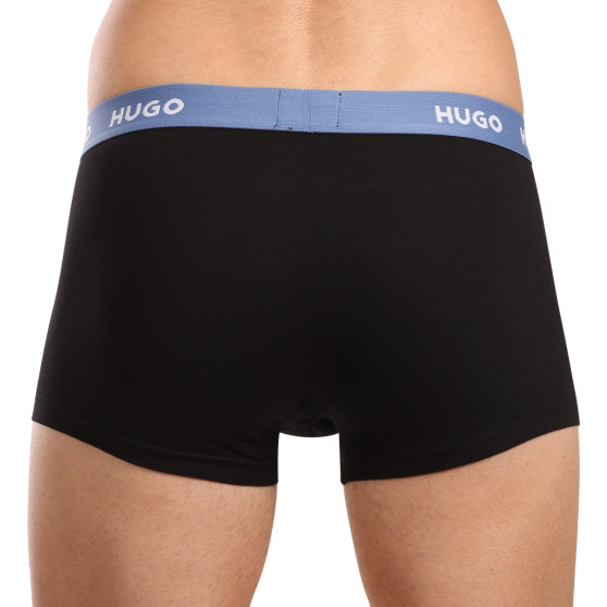 3PACK ανδρικό σορτς μποξεράκι HUGO πολύχρωμο (50517878 961)