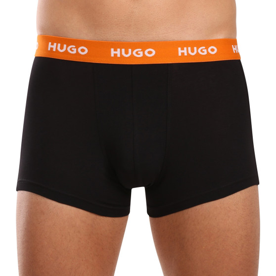 3PACK ανδρικό σορτς μποξεράκι HUGO πολύχρωμο (50517878 961)