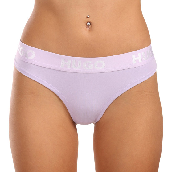 Dámská tanga Hugo Boss růžová (50480166 663)