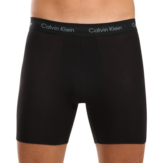 3PACK ανδρικό σορτς μποξεράκι Calvin Klein μαύρο (NB1770A-Q5F)