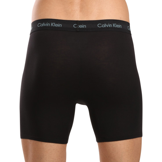 3PACK ανδρικό σορτς μποξεράκι Calvin Klein μαύρο (NB1770A-Q5F)