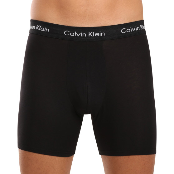 3PACK ανδρικό σορτς μποξεράκι Calvin Klein μαύρο (NB1770A-Q5F)