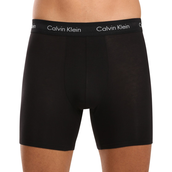 3PACK ανδρικό σορτς μποξεράκι Calvin Klein μαύρο (NB1770A-Q5F)