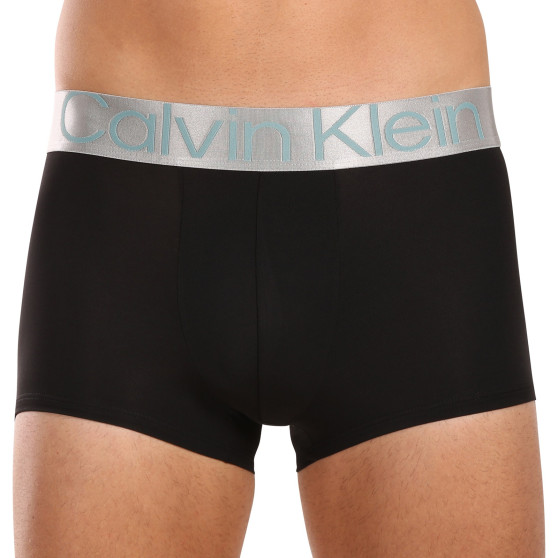 3PACK ανδρικό σορτς μποξεράκι Calvin Klein μαύρο (NB3074A-QTE)