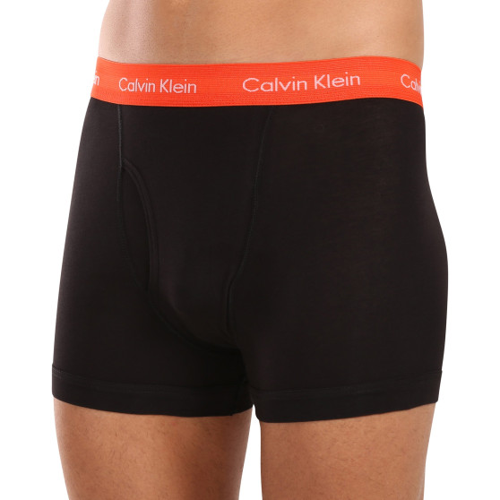 3PACK ανδρικό σορτς μποξεράκι Calvin Klein μαύρο (NB2615A-NLS)