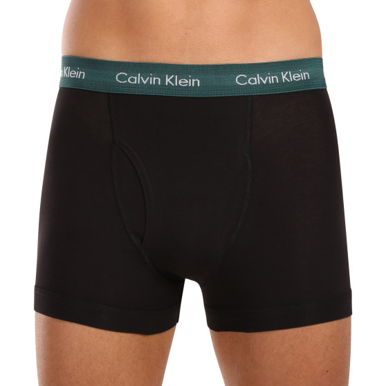 3PACK ανδρικό σορτς μποξεράκι Calvin Klein μαύρο (NB2615A-NLS)