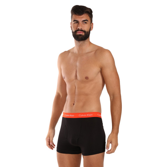 3PACK ανδρικό σορτς μποξεράκι Calvin Klein μαύρο (NB2615A-NLS)