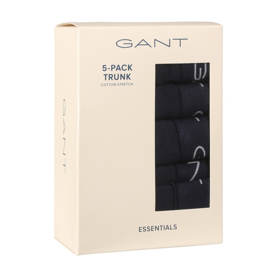 5PACK Gant ανδρικό σορτσάκι μποξεράκι μπλε (900015003-410)