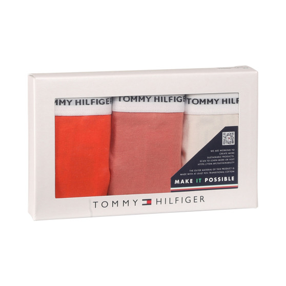 3PACK γυναικείο στρινγκ Tommy Hilfiger πολύχρωμο (UW0UW04894 0VG)