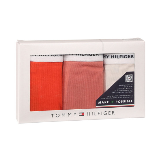 3PACK γυναικείο εσώρουχο Tommy Hilfiger πολύχρωμο (UW0UW04895 0VG)