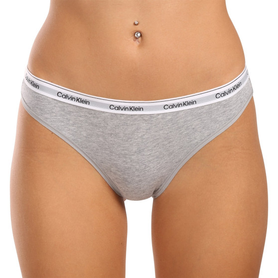 3PACK γυναικείο εσώρουχο Calvin Klein πολύχρωμο (QD5207E-MPI)