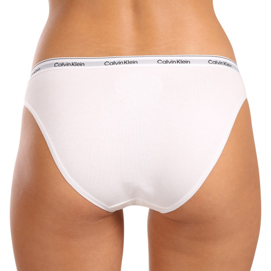 3PACK Calvin Klein γυναικείο εσώρουχο λευκό (QD5207E-100)