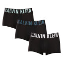 3PACK ανδρικό σορτς μποξεράκι Calvin Klein μαύρο (NB3611A-Q1L)