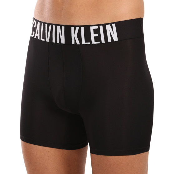 3PACK ανδρικό σορτς μποξεράκι Calvin Klein μαύρο (NB3612A-Q1L)