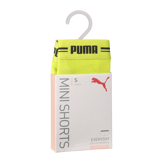 2PACK Puma γυναικεία εσώρουχα κίτρινα (603033001 021)