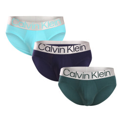 3PACK Calvin Klein ανδρικό σλιπ πολύχρωμο (NB3129A-N2M)