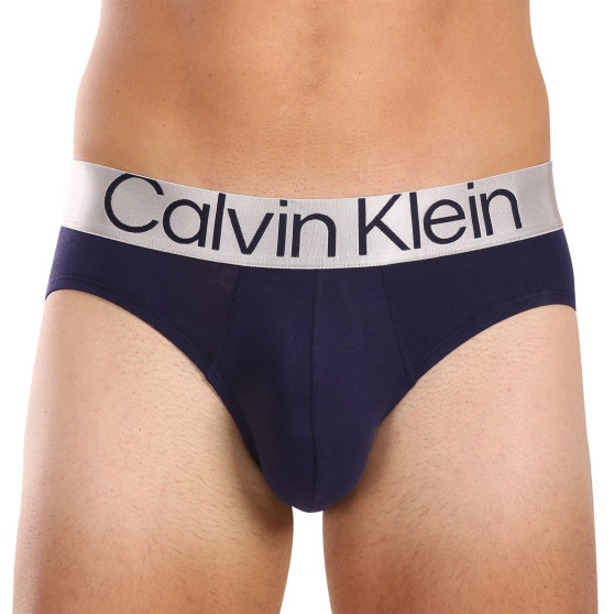 3PACK ανδρικό σλιπ Calvin Klein πολύχρωμο (NB3129A-NA9)