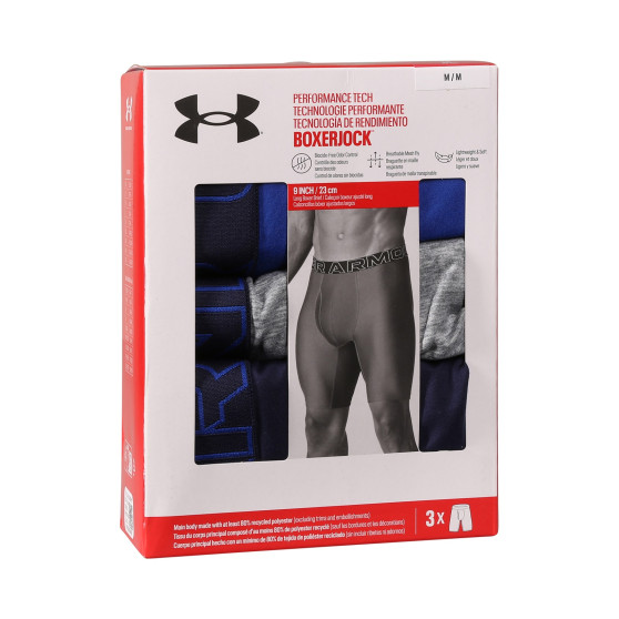 3PACK ανδρικό σορτς μποξεράκι Under Armour πολύχρωμο (1383880 400)