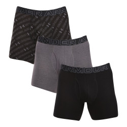 3PACK ανδρικό σορτς μποξεράκι Under Armour πολύχρωμο (1383889 709)