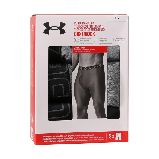 3PACK ανδρικό σορτς μποξεράκι Under Armour πολύχρωμο (1383880 035)