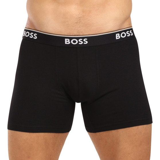 3PACK ανδρικό σορτς μποξεράκι BOSS πολύχρωμο (50514998 982)