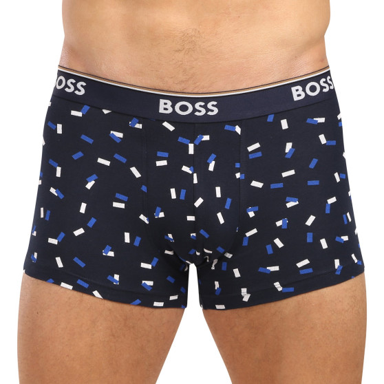 3PACK ανδρικό σορτς μποξεράκι BOSS πολύχρωμο (50517829 961)